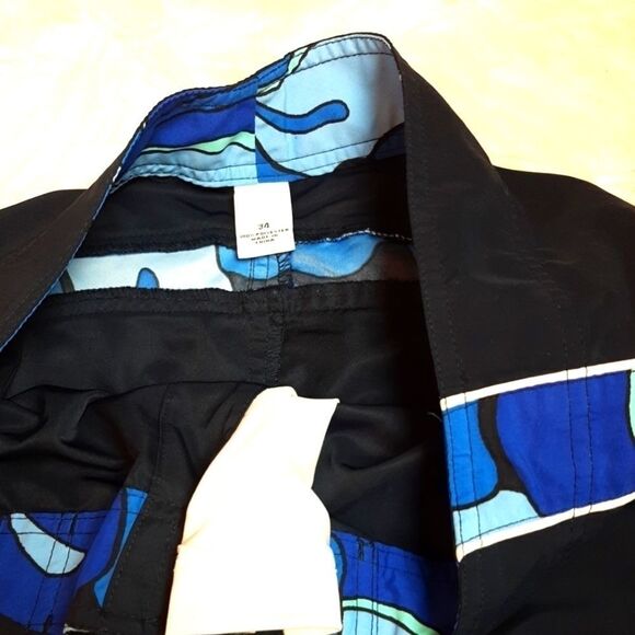 FIRST WAVE ocean blue‎ board shorts 34 - Picture 2 of 6